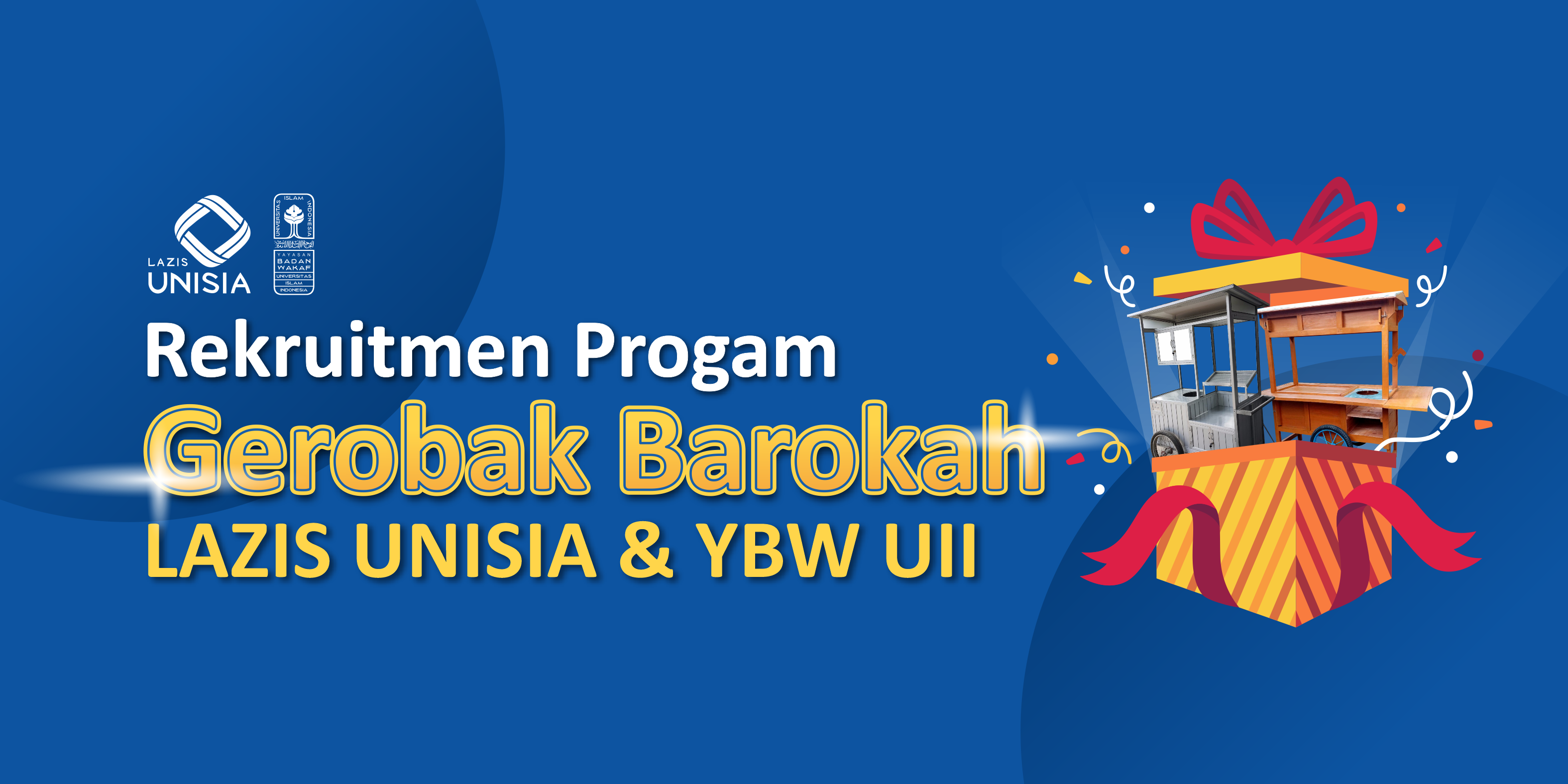 Rekrutmen Program Gerobak Barokah LAZIS UNISIA 2024